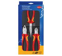 Knipex 00 20 12 VDE Plier Assembly Kit , Multi-Colour, Set of 3 Pieces