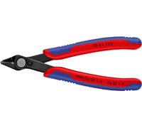 Knipex Electronic Super Knips® burnished, with multi-component grips 125 mm (self-service card/blister) 78 61 125 SB