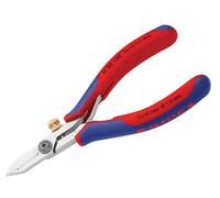 Knipex Electronic Wire Stripping Shears 130mm 0.03-1.0mm 0.01-0.75mm KPX1182130
