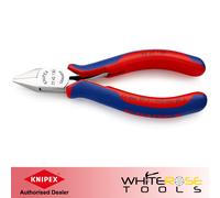 KNIPEX Electronics Diagonal Cutter Pliers 130mm Pointed Head 77 42 130