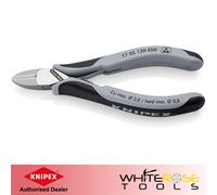 KNIPEX Electronics Diagonal Cutter Pliers Carbide Edges 130mm 77 02 130 ESD