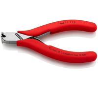 KNIPEX Electronics End Cutting Nipper 115 mm, 64 11 115 | With Non-Slip Plastic Grips