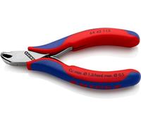 KNIPEX Electronics End Cutting Nipper with multi-component handles 115 mm, 64 42 115