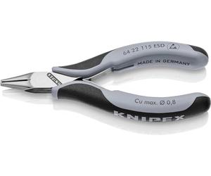 KNIPEX Electronics End Cutting Nippers ESD 115 mm, 64 22 115 ESD