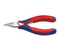 Knipex Electronics Flat Round Jaw Pliers 115mm Double Spring 35 22 115