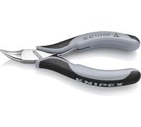 KNIPEX Electronics Pliers ESD with Box Joint Mirror Polished with Multi-Component Handles 115 mm, 35 42 115 ESD