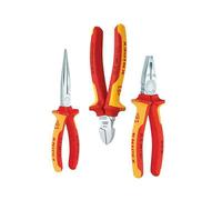KNIPEX Elektro Vde Pliers Set 3 Piece KPX002012