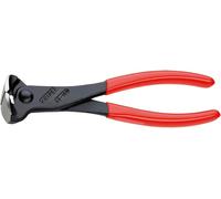 Knipex End Cutting Nipper black atramentized plastic coated 180 mm 68 01 180 EAN
