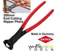 Knipex End Cutting Nipper Pliers 200mm Steel Fixers Wire Cutter Twist 68 01 200