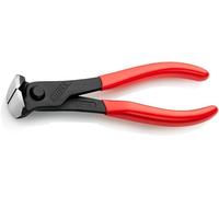 KNIPEX End Cutting Nipper with Plastic Coating 160 mm, 68 01 160