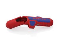 KNIPEX Ergostrip Universal Stripping Tool for Left-Handers Self-Service Card 135 mm, 16 95 02 SB
