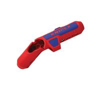 KNIPEX Ergostrip Universal Stripping Tool - Left Handed in Red Knipex Red