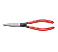Knipex Flat Nose Long Reach Assembly Pliers 200mm Knurled Surfaces 28 01 200