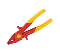 KNIPEX Flat Nose Plastic Insulated Pliers 180mm Knipex Multicolor