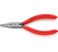 KNIPEX Flat Nose Pliers for Precision Mechanics with Plastic Coating 125 mm, 37 11 125