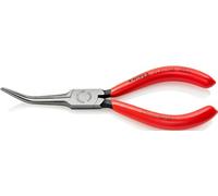 KNIPEX Flat Nose Pliers (Needle-Nose Pliers) with Plastic Coating 160 mm, 31 21 160