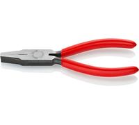Knipex Flat Nose Pliers black atramentized, plastic coated 140 mm 20 01 140