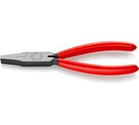 KNIPEX Flat Nose Pliers with Plastic Coating 160 mm, 20 01 160