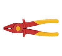 Knipex Fully Insulated S Range Soft Grip Flat Nose Plastic Pliers 180mm 06082