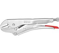 KNIPEX 41 24 225 Grip Pliers bright zinc plated 225 mm