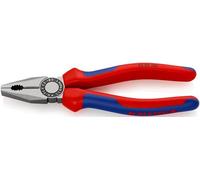 Knipex High Leverage Combination Pliers, Multi-Comp Grip, 180m (03 02 180)