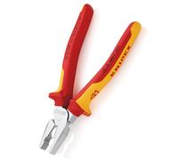 Knipex High Leverage Combination Pliers VDE 1000V 200mm Cuts 2.8 mm 0206200SB