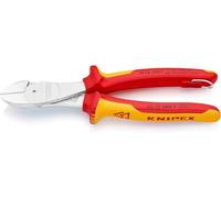 Knipex 74 06 VDE Insulated High Leverage Tethered Diagonal Cutting Pliers