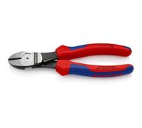 Knipex High Leverage Diagonal Cutter black atramentized, with multi-component gr