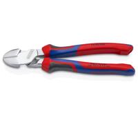 KNIPEX High Leverage Diagonal Cutter Chrome-Plated with Comfort Handles 200 mm, 74 05 200