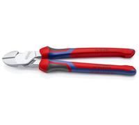 KNIPEX High Leverage Diagonal Cutter Chrome-Plated 250 mm, 74 05 250 | With Comfort Handles