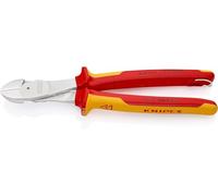 Knipex 74 06 250 T High Leverage Diagonal Cutter with Tether Attachment Point, Multi-Colour, 250 mm
