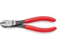 KNIPEX High Leverage Diagonal Cutter Self-Service Card with Plastic Coating 160 mm, 74 01 160 SB