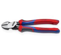 KNIPEX High Leverage Diagonal Cutter Self-Service Card 200 mm, 74 02 200 SB | With Comfort Handles