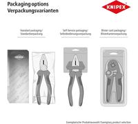 KNIPEX High Leverage Diagonal Cutter with Plastic Coating 160 mm, 74 01 160