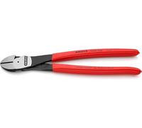 Knipex High Leverage Diagonal Cutter black atramentized, plastic coated 250 mm 74 01 250