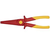 Knipex Insulated Flat Nose Plastic Pliers 8 3/4" 98 62 02
