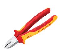 Knipex KPX7006180 7" VDE Diagonal Cutter - 180mm