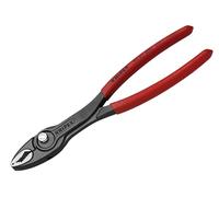 Knipex TwinGrip Slip Joint Pliers black atramentized, with non-slip plastic coating 200 mm 82 01 200 SB