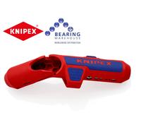 Knipex Left Handed ErgoStrip Universal 3 in 1 Cable Stripper Wire, 16 95 02