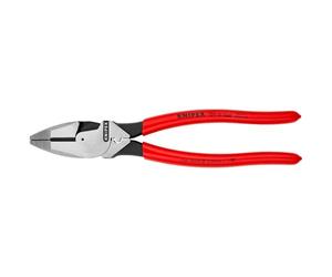 KNIPEX Lineman's Pliers American Style 240 mm, 09 11 240 SB | Self-Service Card, with Non-Slip Plastic Coating 240 mm