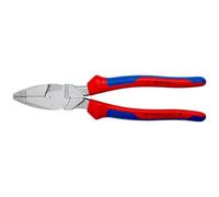Knipex Linemans Pliers American Style 240mm Multi Component Grips Chrome