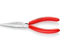 KNIPEX Long Nose Pliers Chrome-Plated with Plastic Coating 140 mm, 30 13 140