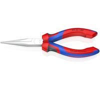 Knipex Long Nose Telephone Pliers chrome-plated, with multi-component grips 160 mm 29 25 160