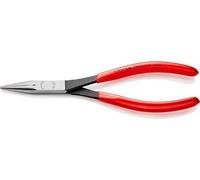 KNIPEX Long Reach Needle Nose Pliers with Plastic Coating 200 mm, 28 21 200