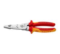 KNIPEX ME Wire Stripper Metric Insulated Multi-Component Grips VDE 200mm 13192