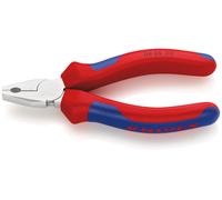 Knipex Mini Combination Pliers chrome-plated, with multi-component grips 110 mm 08 05 110