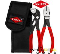 KNIPEX 00 20 72 V02 Mini pliers set in belt tool pouch Multicoloured