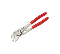 KNIPEX Mini Pliers Wrench Pvc Grip 150Mm - 27Mm Capacity in Red Knipex Red