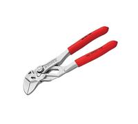 KNIPEX Mini Pliers Wrench Pvc Grips 125Mm - 23Mm Capacity in Red Knipex Red
