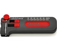 KNIPEX Mini Wire Stripper in Blister 100 mm, 12 80 100 SB
